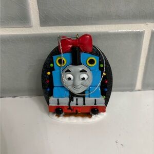 Thomas the Tank Engine Ornament with Red Bow